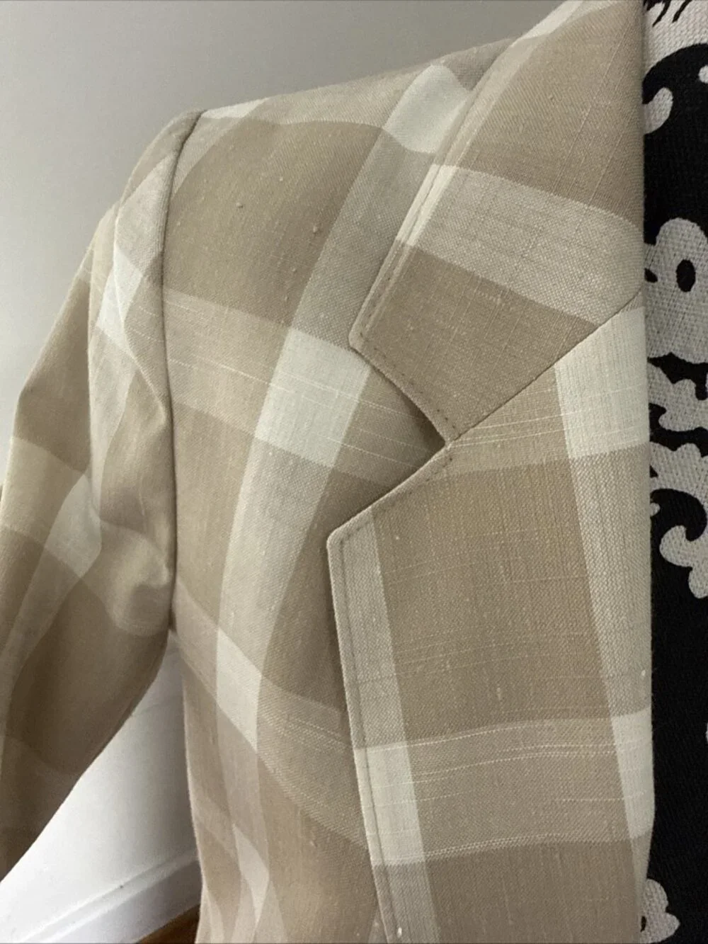 Vintage Pendleton Country Sophisticates Check Blazer Womens 10 Classic Heritage